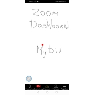 Дошка повідомлень у мобільному додатку Zoom Cloud Meetings