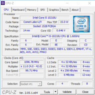 Екран CPU
